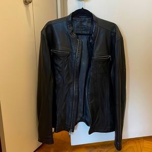 John Varvatos Leather Jacket